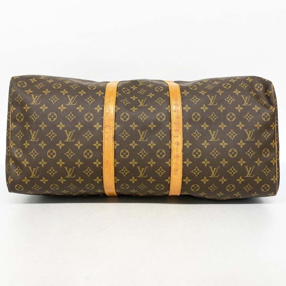 LOUIS VUITTON Brown Monogram Keepall 60 Boston Bag - Picture 3 of 12
